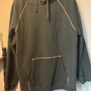 Columbia Hoodie Mens Medium 2-toned green  Hooded Sweatshirt Side Pockets